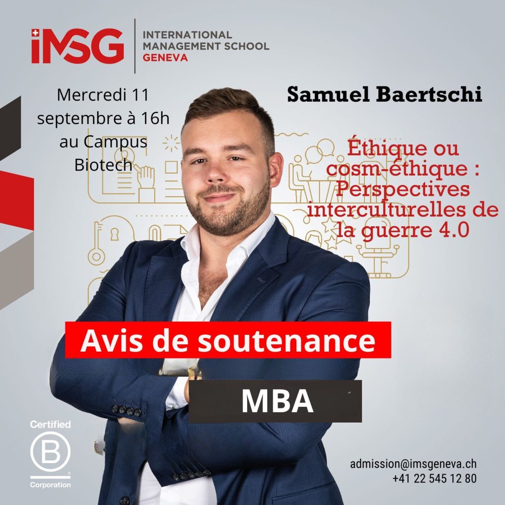 Une belle soutenance de MBA