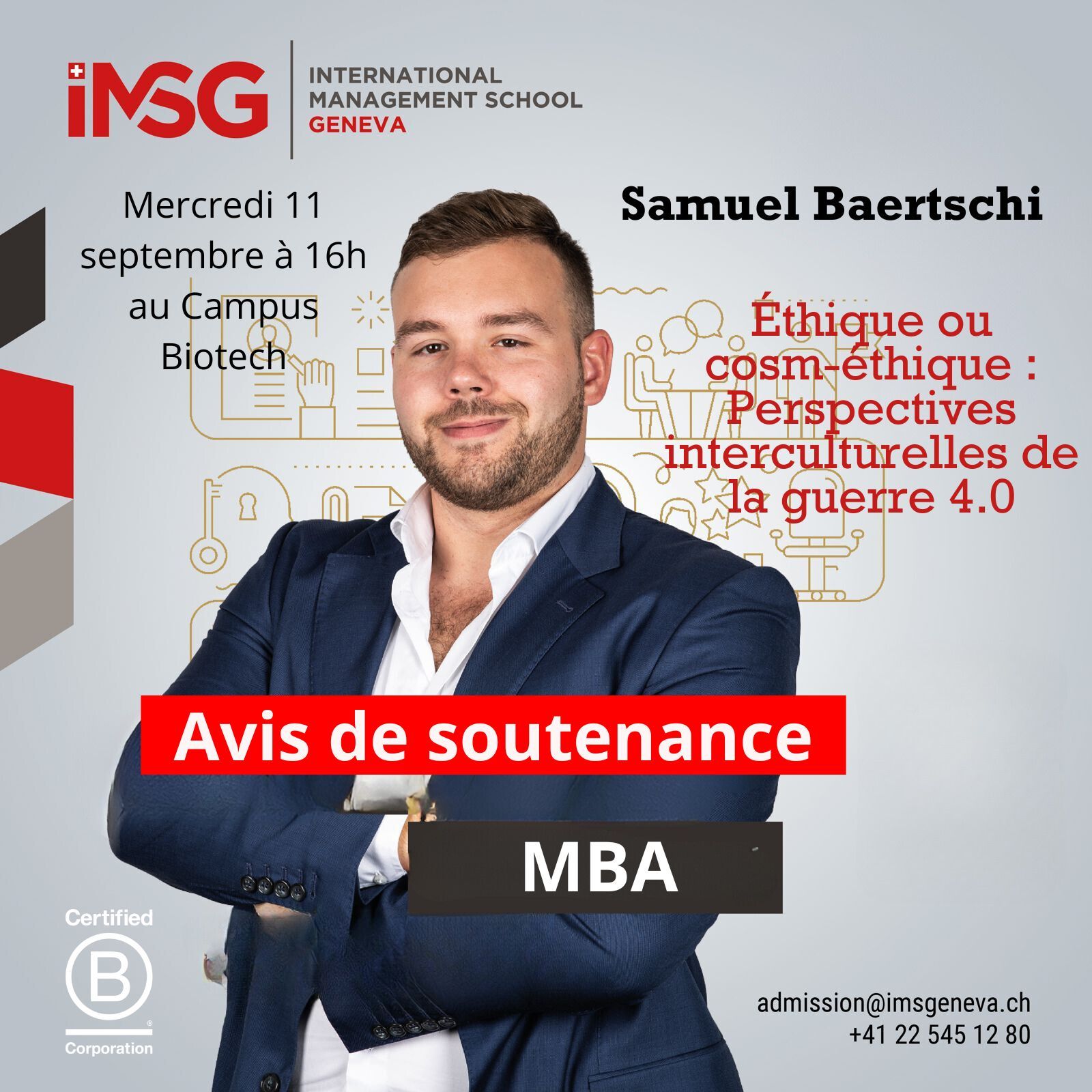 Une belle soutenance de MBA