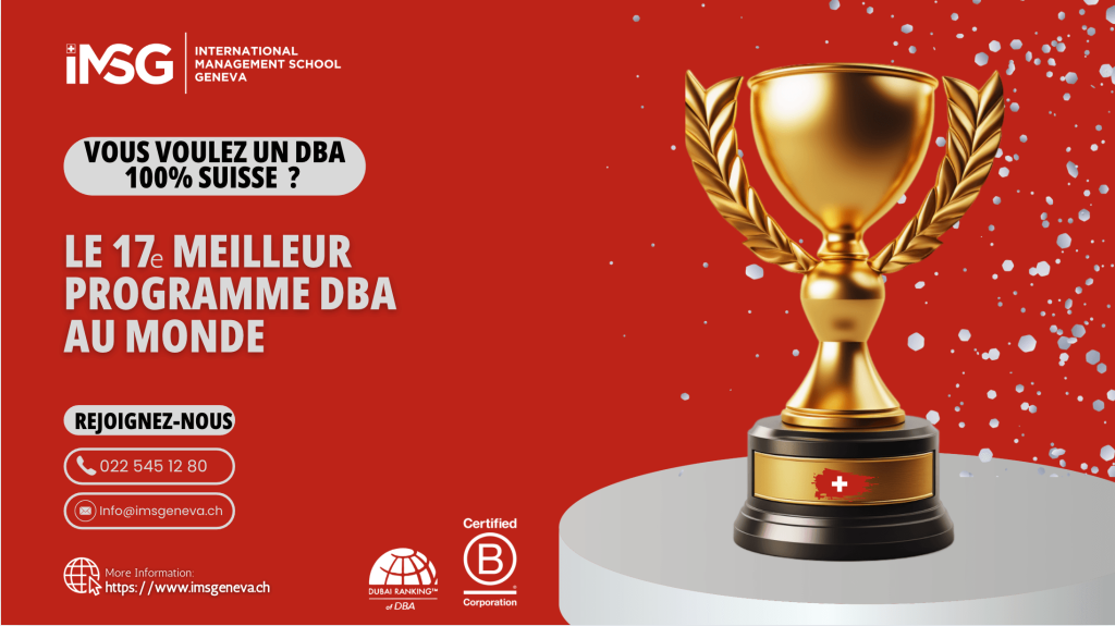 Le 17e meilleur programme DBA au monde.
