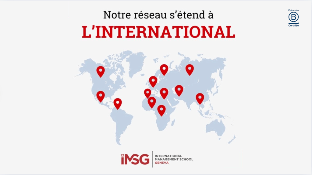 L'IMSG s'étend à l'international