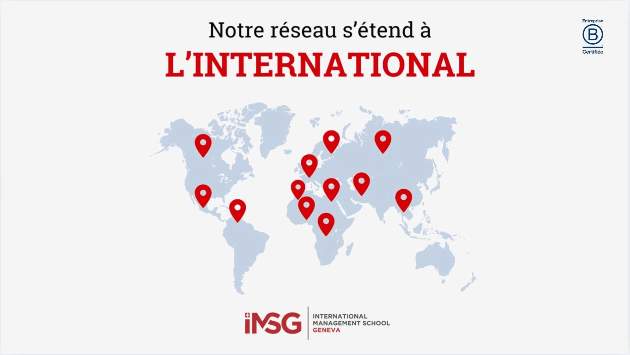 L&rsquo;IMSG s&rsquo;étend à l&rsquo;international