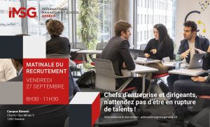 À la recherche de nouveaux talents ?  Matinale du Recrutement !