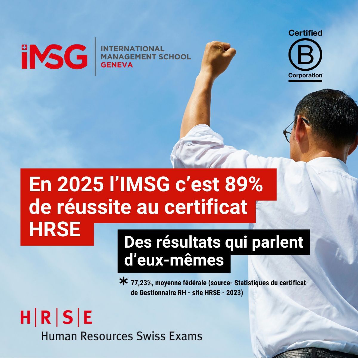 89 % de réussite pour la volée 2025 du certificat HRSE