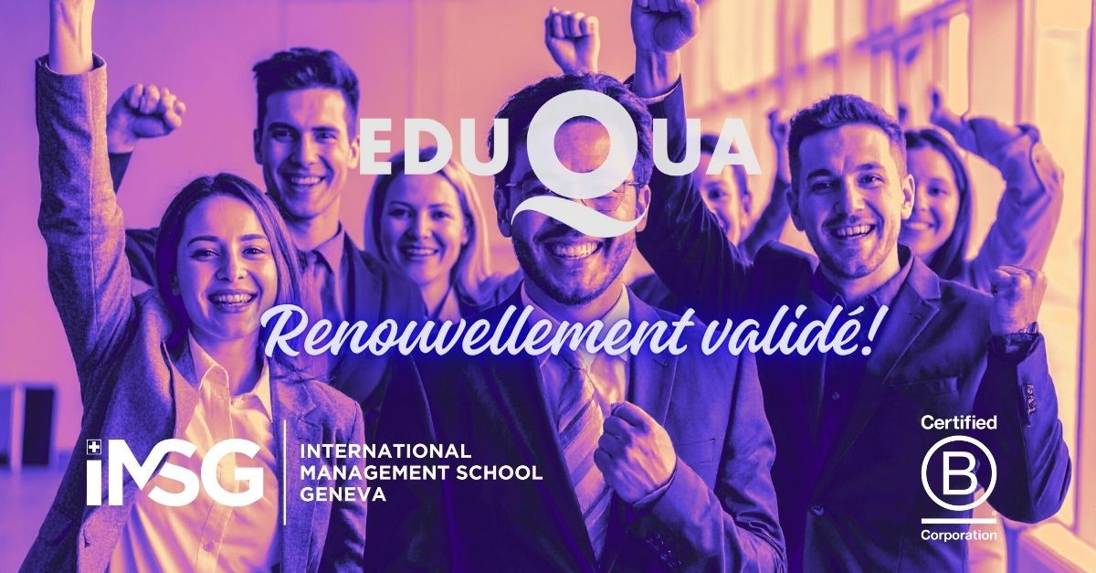 L’IMSG renouvelle sa certification eduQua 2021